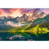 Xxl Wandbild Sonnenaufgang Am Bergsee Querformat Motivvorschau