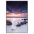 Xxl Wandbild Sonnenaufgang Am Strand Mit Felsen Hochformat Produktvorschau Frontal