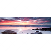 Xxl Wandbild Sonnenaufgang Am Strand Mit Felsen Panorama Motivvorschau