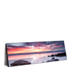 Xxl Wandbild Sonnenaufgang Am Strand Mit Felsen Panorama Produktvorschau Seitlich