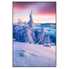 Xxl Wandbild Sonnenaufgang Im Schnee Hochformat Produktvorschau Frontal
