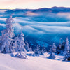 Xxl Wandbild Sonnenaufgang Im Schnee Querformat Zoom