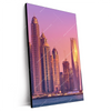Xxl Wandbild Sonnenaufgang In Dubai Hochformat Produktvorschau Seitlich