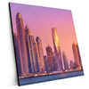 Xxl Wandbild Sonnenaufgang In Dubai Quadrat Produktvorschau Seitlich