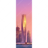 Xxl Wandbild Sonnenaufgang In Dubai Schmal Motivvorschau