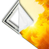 Xxl Wandbild Sonnenblumen Im Abendlicht Hochformat Materialvorschau