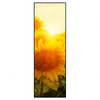 Xxl Wandbild Sonnenblumen Im Abendlicht Schmal Produktvorschau Frontal