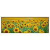 Xxl Wandbild Sonnenblumenfeld Panorama Produktvorschau Frontal