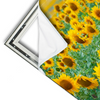 Xxl Wandbild Sonnenblumenfeld Querformat Materialvorschau