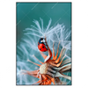 Xxl Wandbild Sonnenkaefer Auf Pusteblume Hochformat Produktvorschau Frontal
