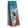 Xxl Wandbild Sonnenkaefer Auf Pusteblume Schmal Produktvorschau Seitlich