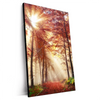 Xxl Wandbild Sonnenlicht Im Nebligen Wald Hochformat Produktvorschau Seitlich