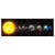 Xxl Wandbild Sonnensystem Panorama Produktvorschau Frontal
