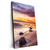 Xxl Wandbild Sonnenuntergang Am Strand Mit Felsen Hochformat Produktvorschau Seitlich