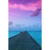 Xxl Wandbild Sonnenuntergang Auf Den Malediven Hochformat Motivvorschau