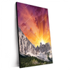 Xxl Wandbild Sonnenuntergang In Den Bergen Hochformat Produktvorschau Seitlich