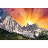 Xxl Wandbild Sonnenuntergang In Den Bergen Querformat Motivvorschau