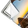 Xxl Wandbild Sonnenuntergang In Meeresgrotte Hochformat Materialvorschau