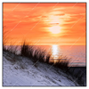 Xxl Wandbild Sonnenuntergang Mit Duene Und Meer Quadrat Produktvorschau Frontal