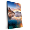 Xxl Wandbild Sonnenuntergang Norwegen Hochformat Produktvorschau Seitlich