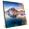 Xxl Wandbild Sonnenuntergang Norwegen Quadrat Produktvorschau Seitlich