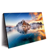 Xxl Wandbild Sonnenuntergang Norwegen Querformat Produktvorschau Seitlich