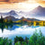 Xxl Wandbild Sonniger Tag Am Bergsee Quadrat Motivvorschau