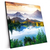 Xxl Wandbild Sonniger Tag Am Bergsee Quadrat Produktvorschau Seitlich