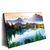 Xxl Wandbild Sonniger Tag Am Bergsee Querformat Produktvorschau Seitlich