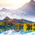 Xxl Wandbild Sonniger Tag Am Bergsee Querformat Zoom