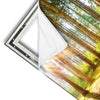 Xxl Wandbild Sonniger Wald Hochformat Materialvorschau