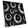 Xxl Wandbild Sound Quadrat Produktvorschau Seitlich
