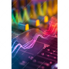 Xxl Wandbild Sound Wave Hochformat Motivvorschau