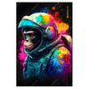 Xxl Wandbild Space Monkey Hochformat Produktvorschau Frontal
