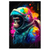 Xxl Wandbild Space Monkey Hochformat Produktvorschau Frontal