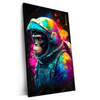 Xxl Wandbild Space Monkey Hochformat Produktvorschau Seitlich