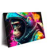 Xxl Wandbild Space Monkey Querformat Produktvorschau Seitlich