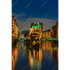 Xxl Wandbild Speicherstadt Hamburg Hochformat Motivvorschau