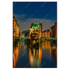 Xxl Wandbild Speicherstadt Hamburg Hochformat Produktvorschau Frontal