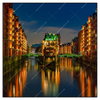 Xxl Wandbild Speicherstadt Hamburg Quadrat Produktvorschau Frontal