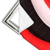 Xxl Wandbild Spirale In Rot Weiss Schwarz Panorama Materialvorschau