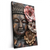 Xxl Wandbild Spiritueller Buddha Und Blumen Hochformat Produktvorschau Seitlich