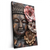 Xxl Wandbild Spiritueller Buddha Und Blumen Hochformat Produktvorschau Seitlich
