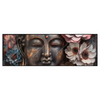 Xxl Wandbild Spiritueller Buddha Und Blumen Panorama Produktvorschau Frontal