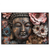 Xxl Wandbild Spiritueller Buddha Und Blumen Querformat Produktvorschau Frontal
