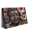Xxl Wandbild Spiritueller Buddha Und Blumen Querformat Produktvorschau Seitlich