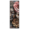 Xxl Wandbild Spiritueller Buddha Und Blumen Schmal Produktvorschau Frontal