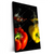 Xxl Wandbild Spritzer Von Paprika Beim Fallen Ins Wasser Hochformat Produktvorschau Seitlich