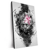 Xxl Wandbild Statue Mit Blume Grunge Stil Hochformat Produktvorschau Seitlich