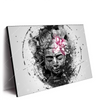 Xxl Wandbild Statue Mit Blume Grunge Stil Querformat Produktvorschau Seitlich